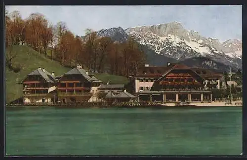 AK Schönau / Königssee, Hotel Schiffmeister