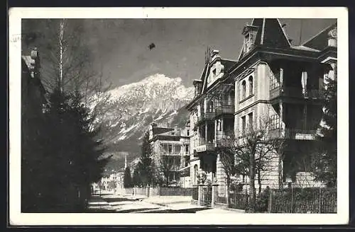 AK Bad Reichenhall /Bayern, Kuranstalt Salus mit Bergen