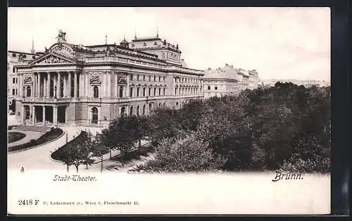 AK Brünn / Brno, Stadttheater