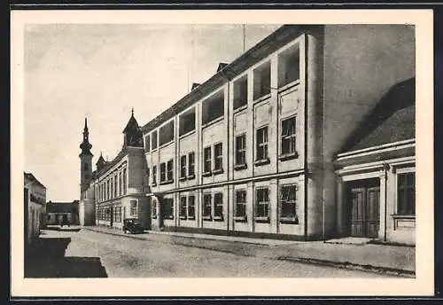 AK Feldsberg /Niederdonau, Spital der Barmherzigen Brüder