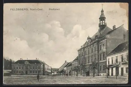 AK Feldsberg / Valtice, Stadtplatz, namesti