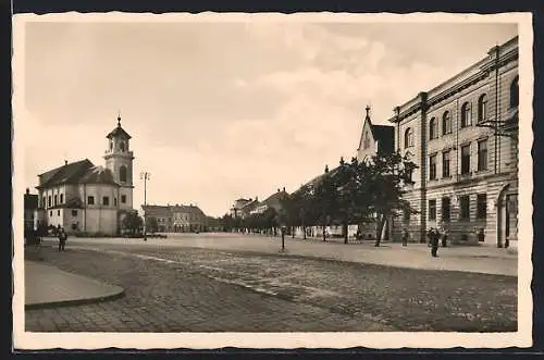 AK Lundenburg / Niederdonau,  Platz