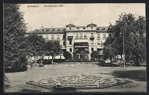 AK Konstanz, Blick auf das Hotel Konstanzer Hof