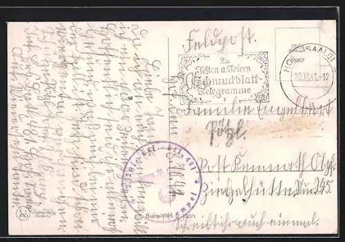 AK Hof / Saale, Blick auf die Kasernen