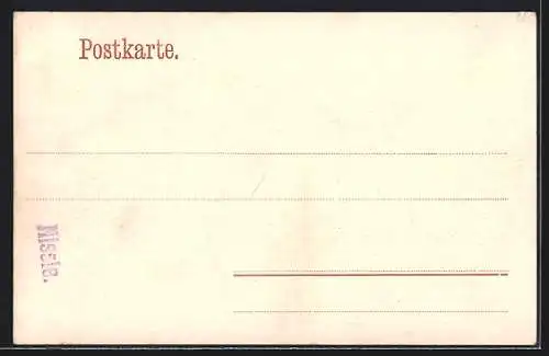 AK Laufen a. S., Stadtplatz mit Druckerei