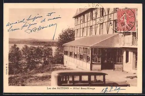 AK Settons, Lac, Hotel Beau-Rivage