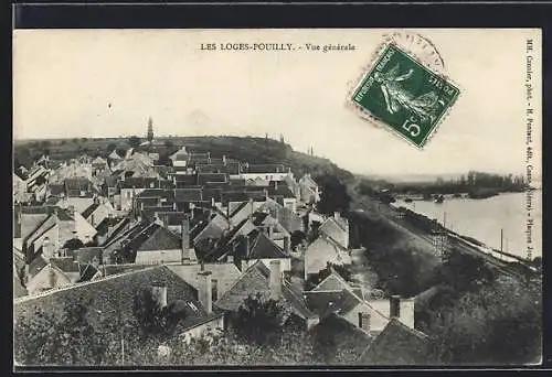 AK Les Loges-Pouilly, Vue générale