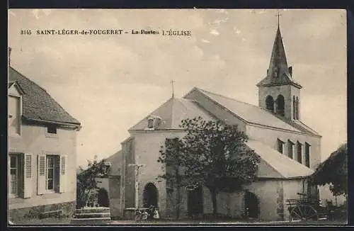 AK Saint-Léger-de-Fougeret, L`Église