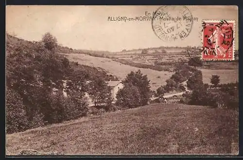 AK Alligny-en-Morvan, Moulin de Marnay