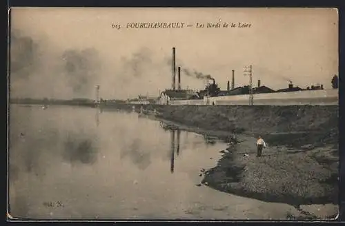 AK Fourchambault, Les Bords de la Loire