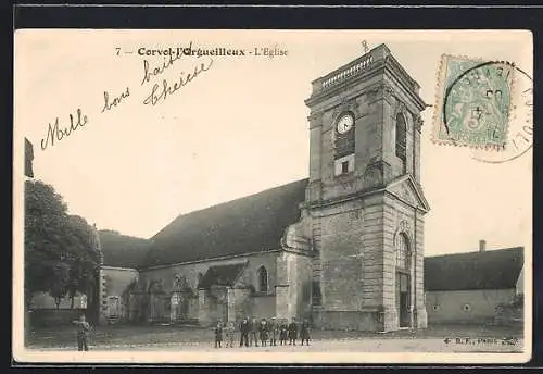 AK Corvol-l`Orgueilleux, L`Eglise