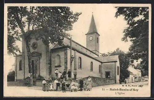 AK Saint-Benin-d'Azy, l'Eglise