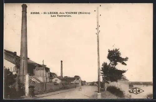 AK St-Léger-des-Vignes /Nièvre, Les Verreries