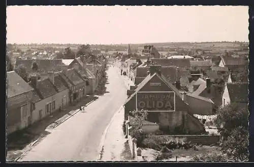 AK St-Pierre-le-Moutier /Nièvre, Rue de Paris, Strassenpartie