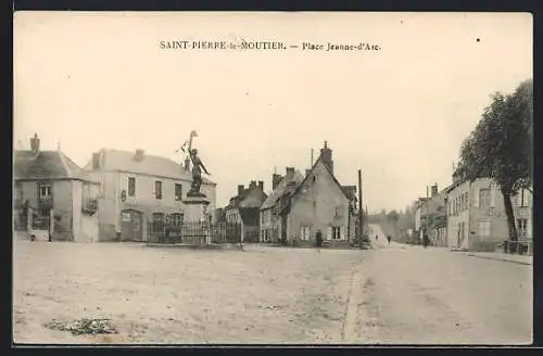 AK Saint-Pierre-le-Moutier, Place Jeanne-d`Arc