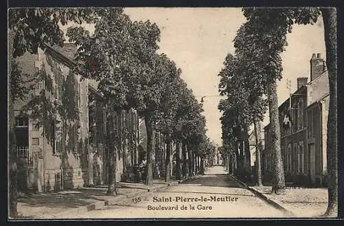 AK Saint-Pierre-le-Moutier, Boulevard de la Gare