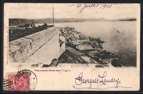 AK Quebec, View from the Citadel