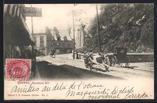 AK Quebec, Mountain Hill with carriages