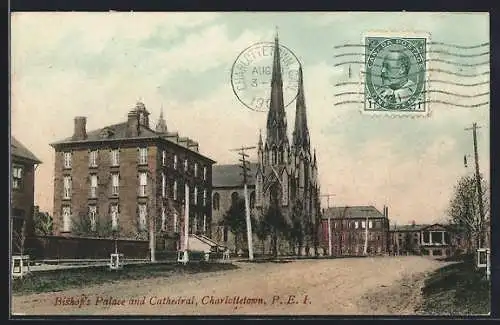 AK Charlottetown, Bishop`s Palace and Cathedral