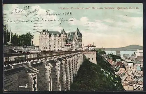 AK Quebec, Chateau Frontenac and Dufferin Terrace