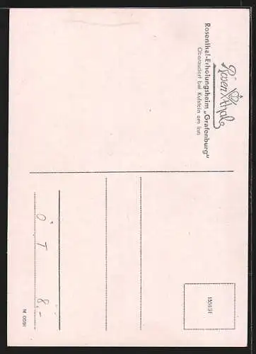 AK Oberaudorf / Inn, Rosenthal-Erholungsheim Grafenburg