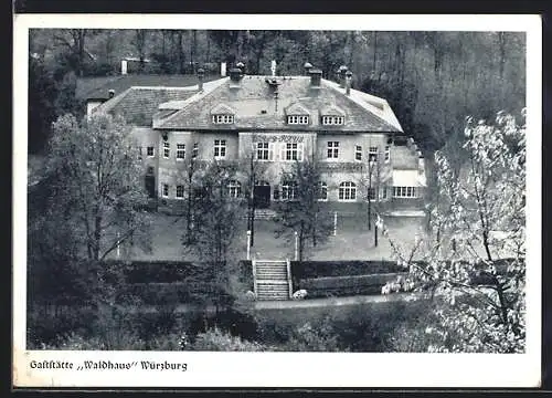 AK Würzburg, Gasthaus Waldhaus