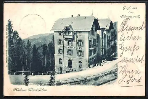 AK Bühlertal, Kurhaus Wiedenfelsen