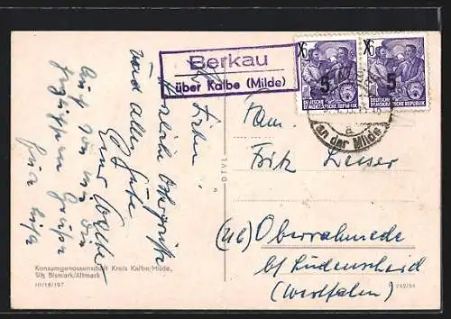 AK Bismark /Altmark, Die Kreissparkasse