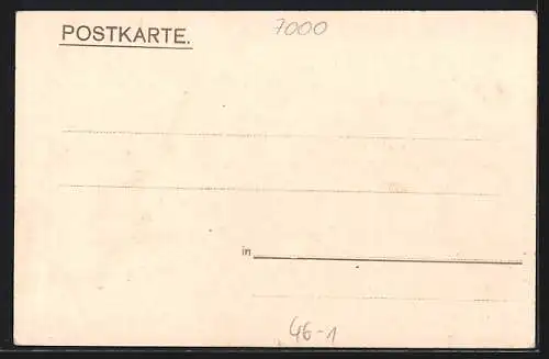 AK Stuttgart, Strassenbahn auf der Königstrasse