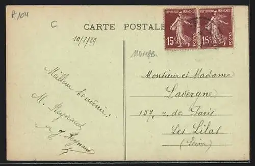 AK Villotte-sur-Ource, Bords de l`Ource, Vue générale