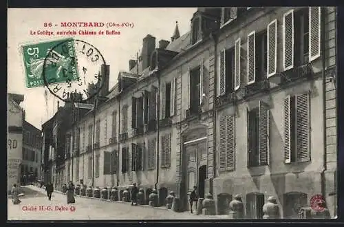 AK Montbard, Le Collège, autrefois Château de Buffon