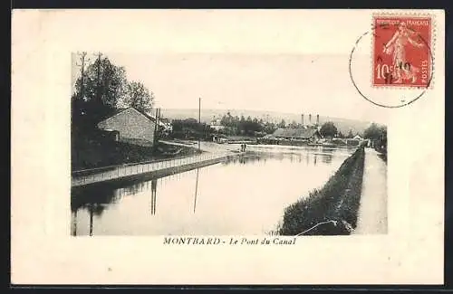 AK Montbard, le Pont du Canal