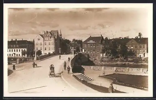 AK Tartu, Blick auf die Freiheitsbrücke