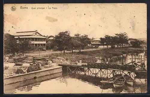 AK Boma, Quai principal, la Poste