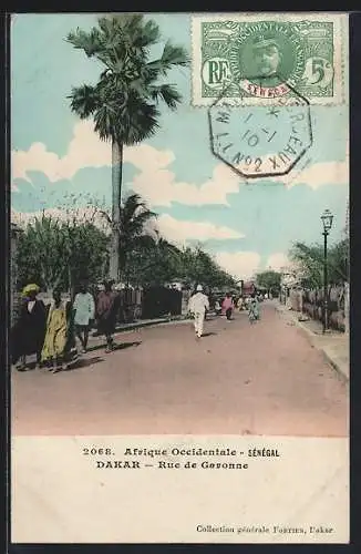 AK Dakar, Rue de Garonne