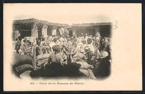 AK Harar, Cour de la Douane