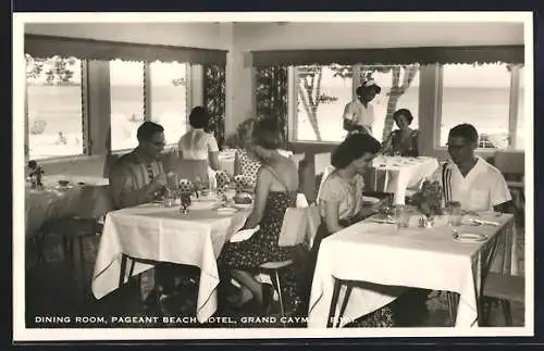 AK Grand Cayman, Pageant Beach Hotel, Dining Room, Innenansicht