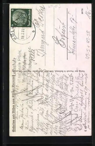 AK Köln, Kölsche Funke rut-weiss von 1823 im Rosenmontagszug