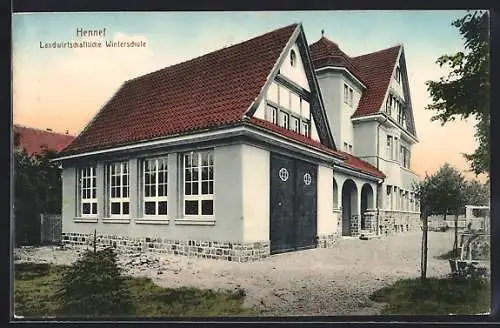 AK Hennef, Landwirtschaftliche Winterschule