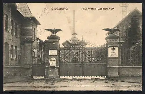 AK Siegburg, Feuerwerks-Laboratorium