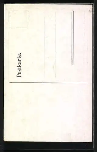 Künstler-AK Lied D`r Bärschtenma aus Stützengrie