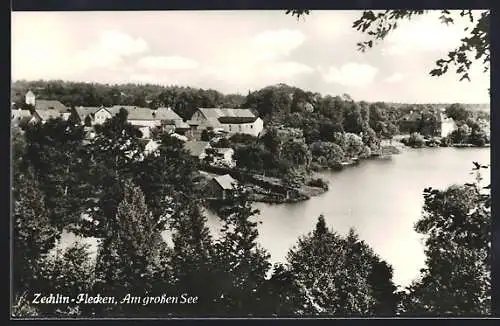 AK Zechlin-Flecken, Am grossen See