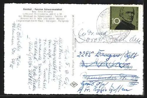 AK Enzklösterle, Schwarzwaldhof
