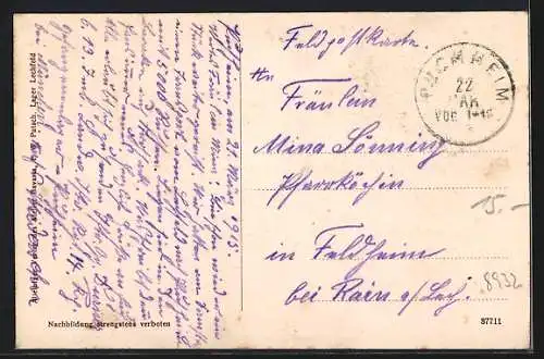 AK Lager Lechfeld, Truppenübungsplatz, Infanterie in Deckung geg. Luftschiffe