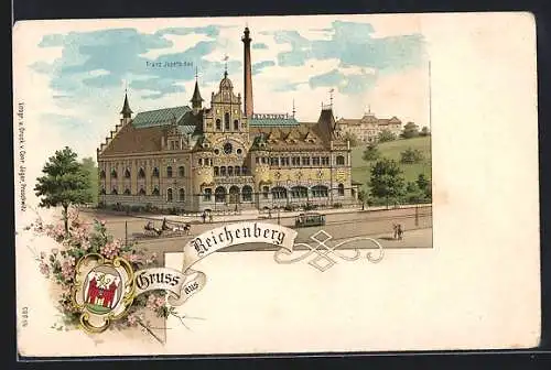 Lithographie Reichenberg, Das Franz Josefs-Bad