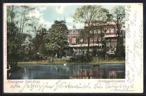 AK Hamburg-Eimsbüttel, Eimsbütteler Park-Hotel