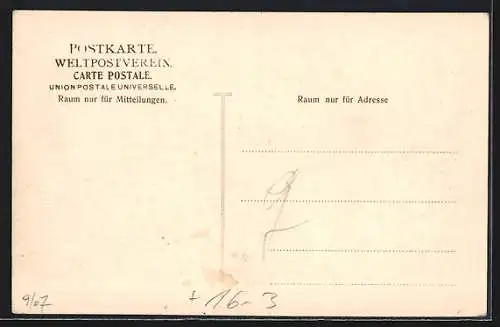 Stereo-AK Ramsau, Ortsansicht