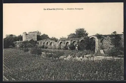 AK La Charité, Nièvre, anciens remparts