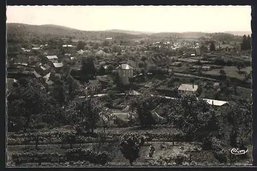 AK Lormes, Nièvre, vue générale