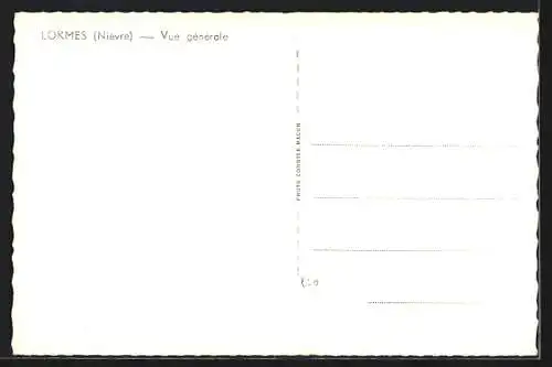 AK Lormes, Nièvre, vue générale